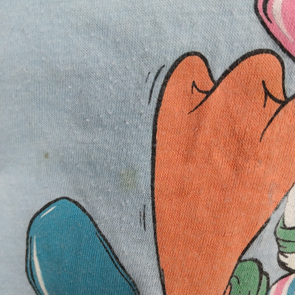 Super Shirt Tank Top Womens Large Light Blue Cotton Graphic Hawaii Duck - Picture 9 of 12